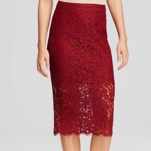 Bardot Pencil Skirt NWT